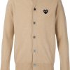 Mann Comme Des Garçons Play | Comme Des Garcons Play-Cardigan Mit Besticktem Herz Farfetch