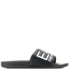 Mann Ea7 Emporio Armani | Ea7 Emporio Armani Slides Mit Gepragtem Logo - Farfetch