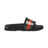 Mann Gucci | Schwarze Pursuit Web-Slides Von Gucci Farfetch