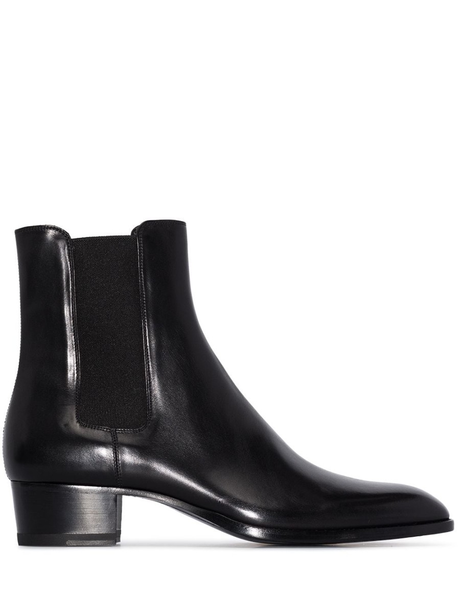 Mann Saint Laurent | Saint Laurent Wyatt 40 Stiefel - Farfetch