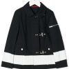 Kinder Fay Kids | Fay Kids Bold Stripe Coat - Farfetch