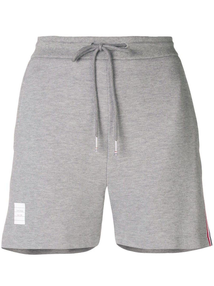 Frau Thom Browne | Thom Browne Pique-Shorts Mit Rwb-Streifen Farfetch