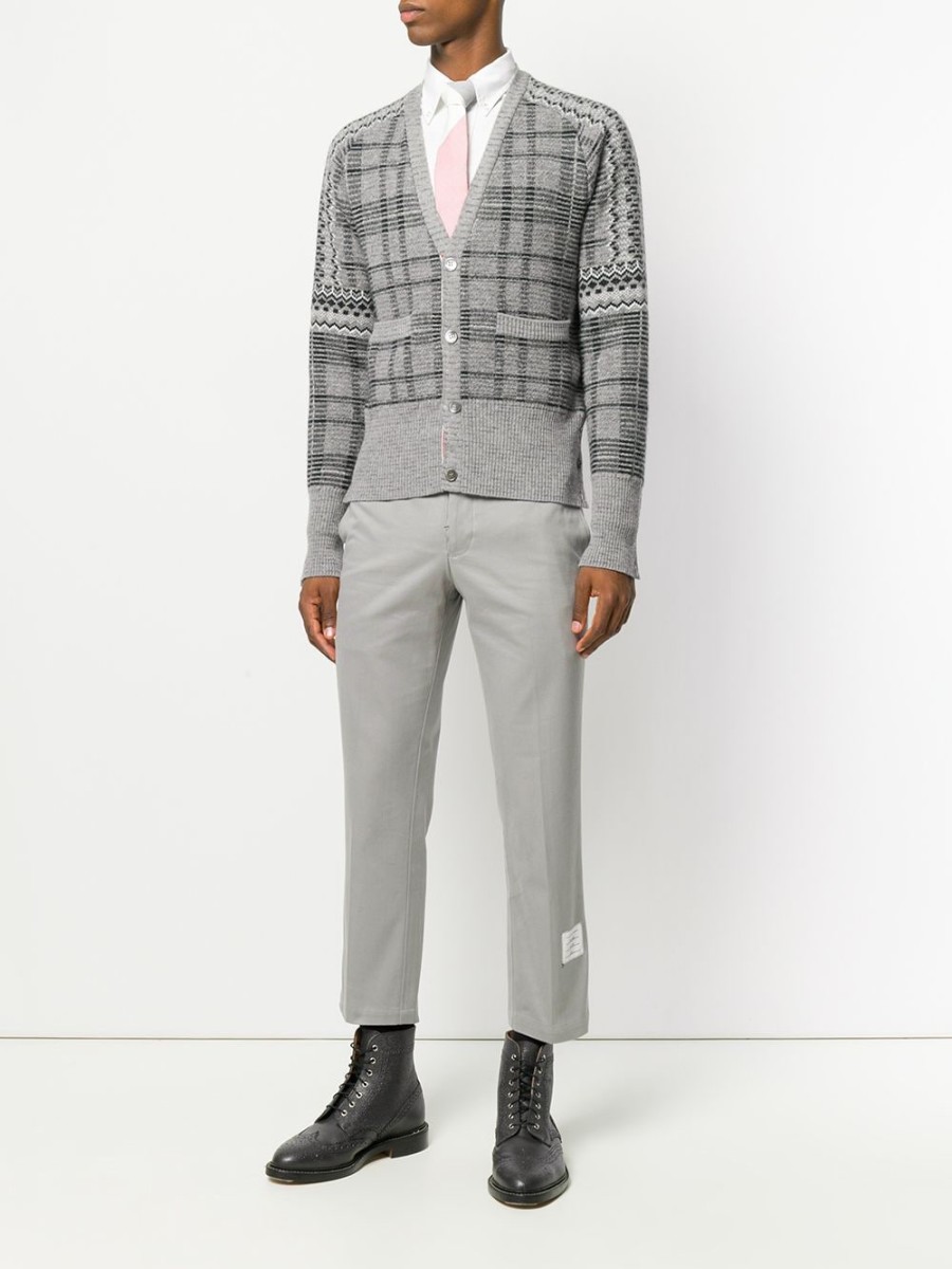 Mann Thom Browne | Thom Browne Unconstructed Cotton Twill Chino-Hose - Farfetch