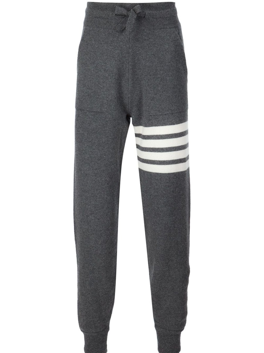 Mann Thom Browne | Jogginghose Mit Streifendetail Von Thom Browne Farfetch