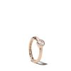 Frau We by WHITEbIRD | We By Whitebird Einzel-Ohrring „Justine Hoop" Aus 18 Karat Rosegold Mit Diamanten Farfetch