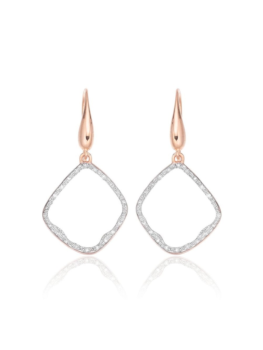 Frau Monica Vinader | Monica Vinader Riva Diamant-Creolen Farfetch