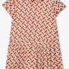 Kinder Burberry Kids | Burberry Kids Seidenkleid Mit Monogramm-Print - Farfetch