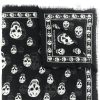 Frau Alexander McQueen | Schal Mit Totenkopf-Print Von Alexander Mcqueen Farfetch