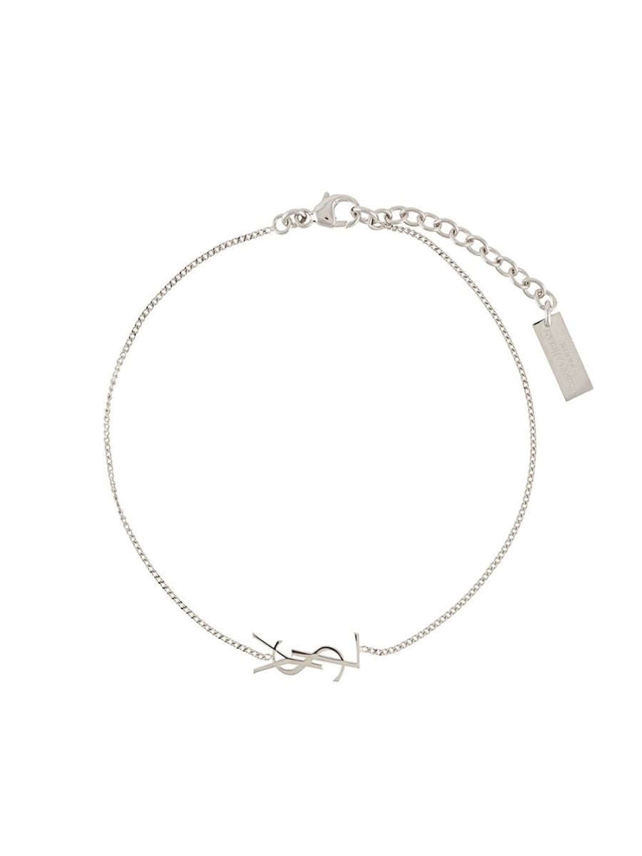 Frau Saint Laurent | Saint Laurent-Monogramm-Armband Farfetch