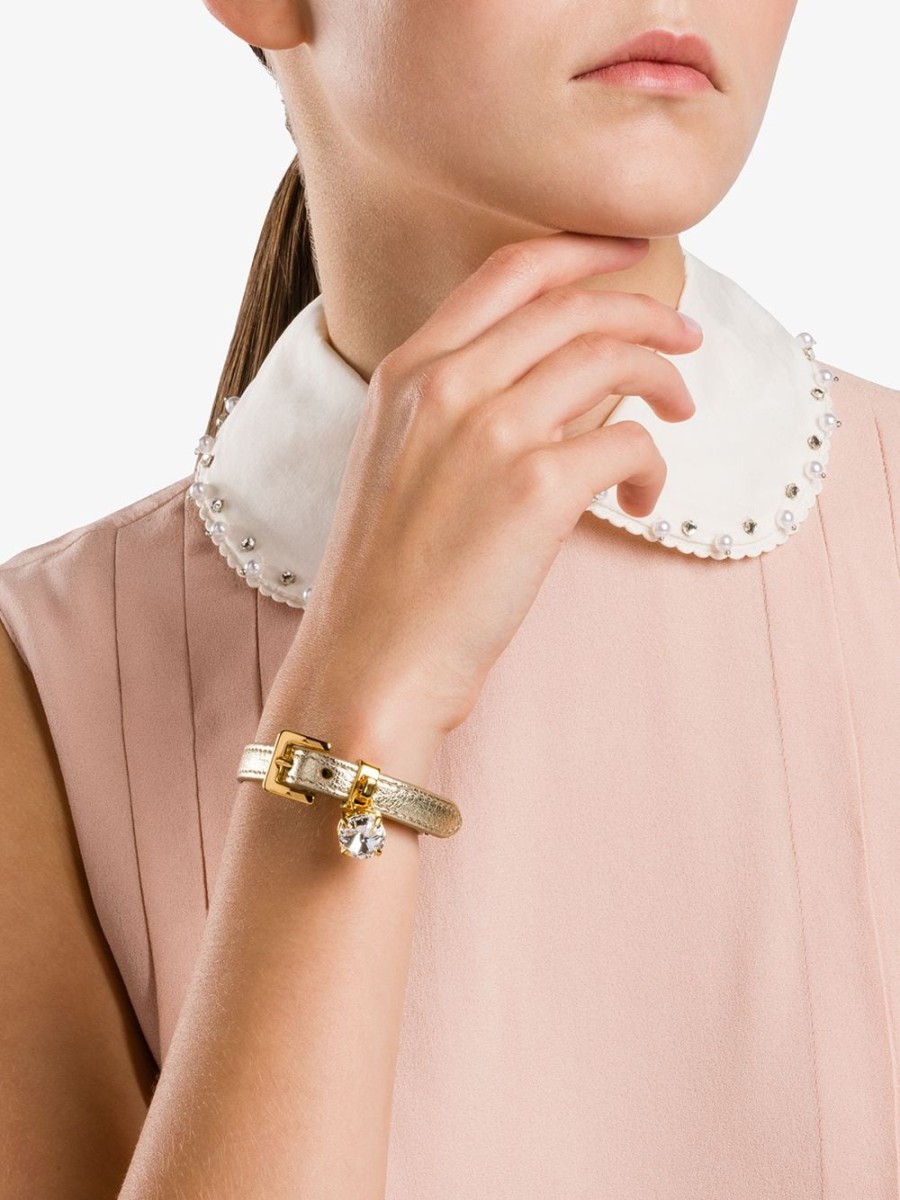 Frau Miu Miu | Miu Miu Madras-Armband Farfetch