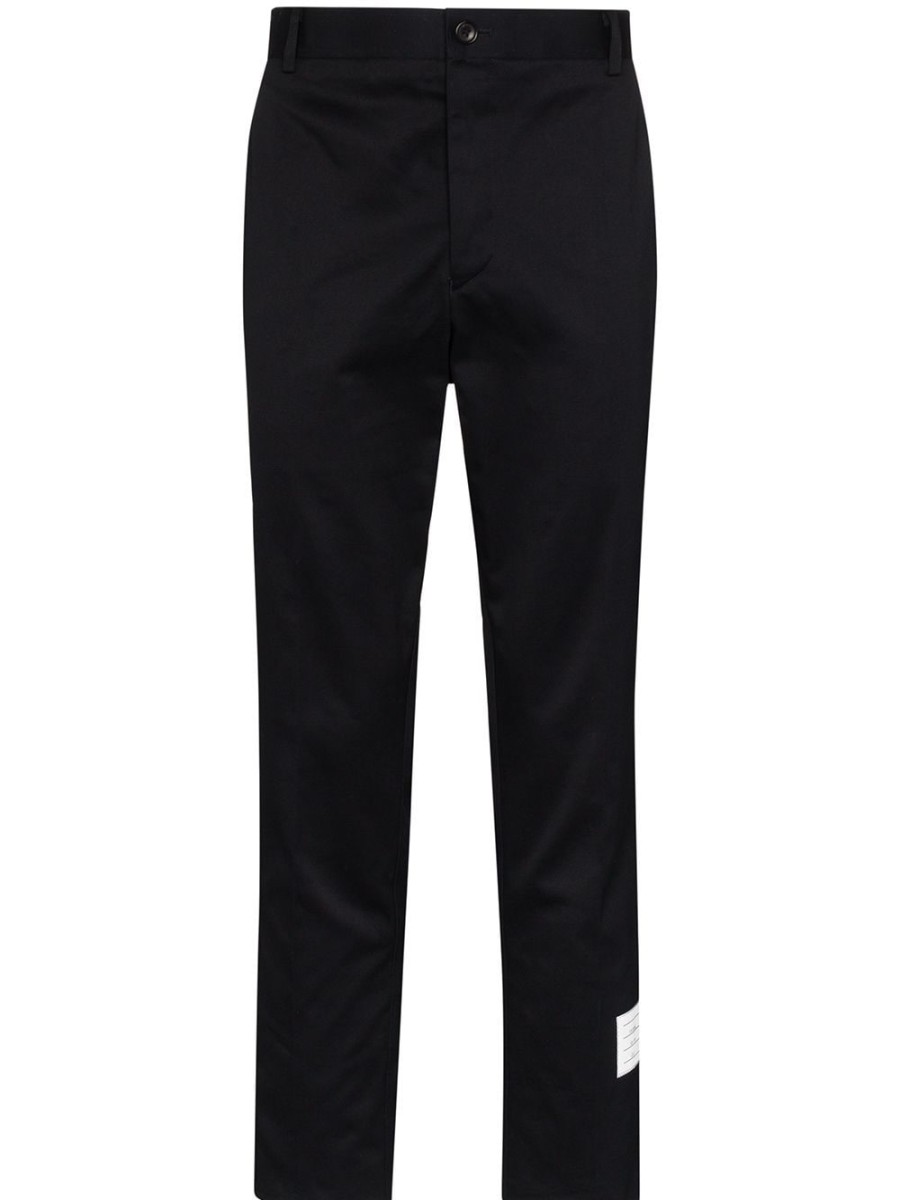 Mann Thom Browne | Thom Browne Unconstructed 4-Bar Chino-Hose Farfetch