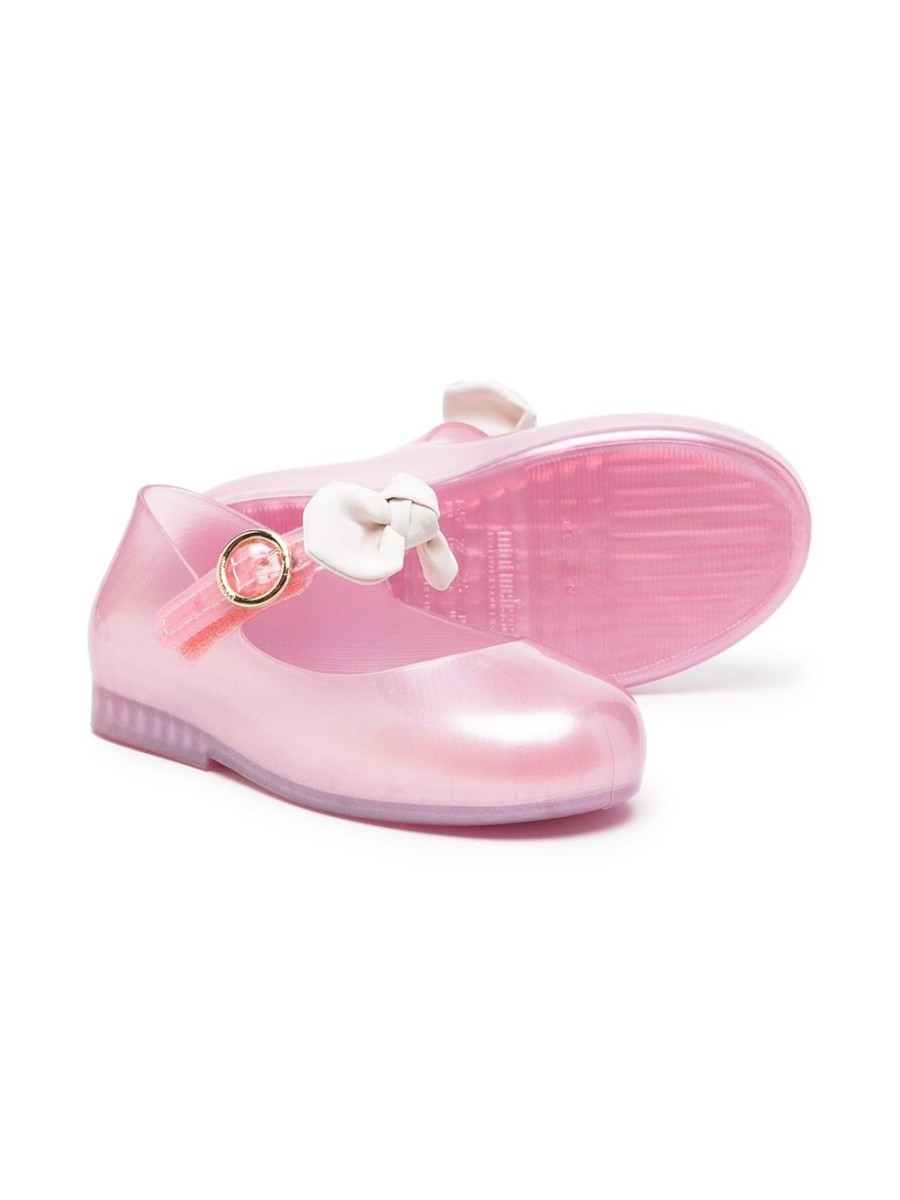 Kinder Mini Melissa | Mini Melissa Sweet Love Ballerinas Mit Prinzessinnenschleife Farfetch