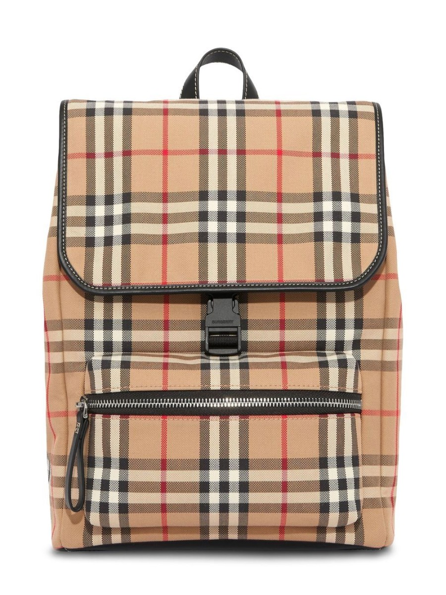 Kinder Burberry Kids | Burberry Kinder-Rucksack Mit Karomuster Und Reisverschluss Farfetch