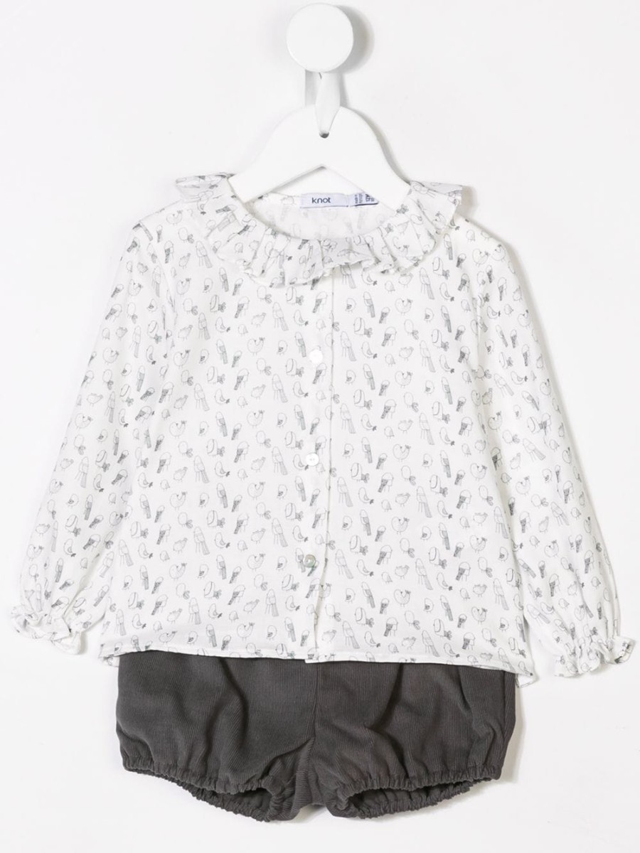 Kinder Knot | Shorts Aus Cord Mit Knotenstickerei Farfetch