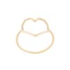 Frau Aliita | Aliita Corazon-Ring Aus 9-Karatigem Gelbgold Farfetch