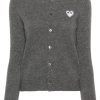 Frau Comme Des Garçons Play | Comme Des Garcons Play-Cardigan Mit Herzverzierung Farfetch