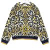 Kinder Dolce & Gabbana Kids | Dolce & Gabbana Kapuzenpullover Mit Majolika-Print Fur Kinder Farfetch