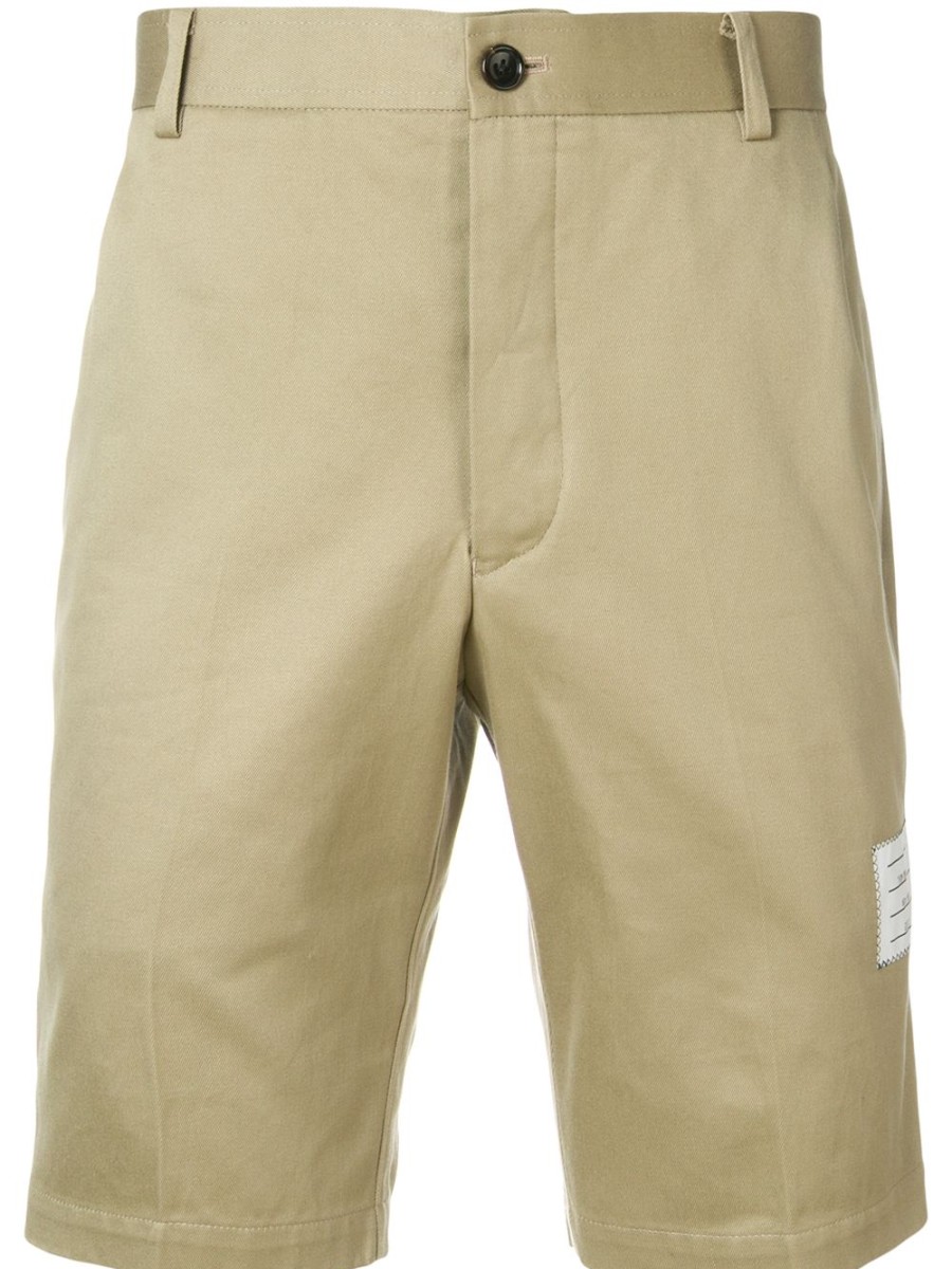 Mann Thom Browne | Thom Browne Unconstructed Chino-Shorts Aus Baumwolltwill Farfetch