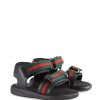 Kinder Gucci Kids | Gucci Kinder-Kleinkind-Ledersandale Mit Webriemen Farfetch