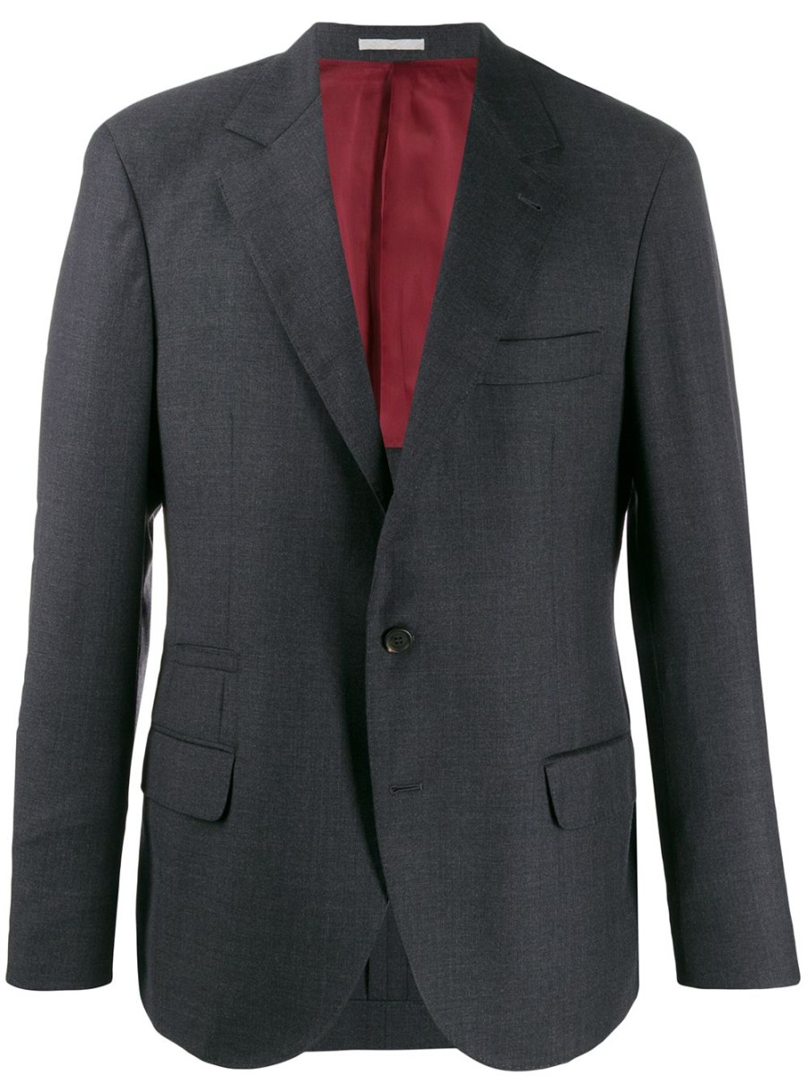 Mann Brunello Cucinelli | Slim-Fit-Blazer Von Brunello Cucinelli Farfetch