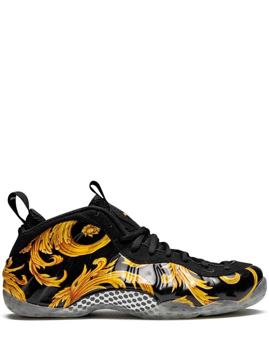 Mann Nike | Nike X Supreme Air Foamposite One „Schwarz" Sneakers Farfetch