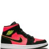 Frau Jordan | Jordan Air Jordan 1 Mid „Hot Punch/Volt" Sneakers Farfetch