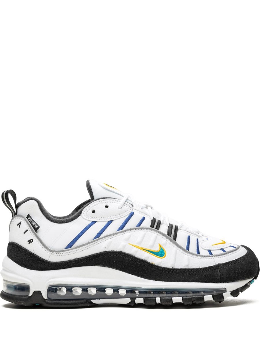 Frau Nike | Nike Air Max 98 Prm „White/Teal Nebula" Sneakers Farfetch