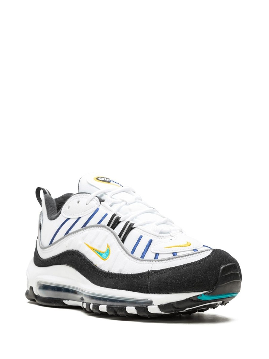 Frau Nike | Nike Air Max 98 Prm „White/Teal Nebula" Sneakers Farfetch