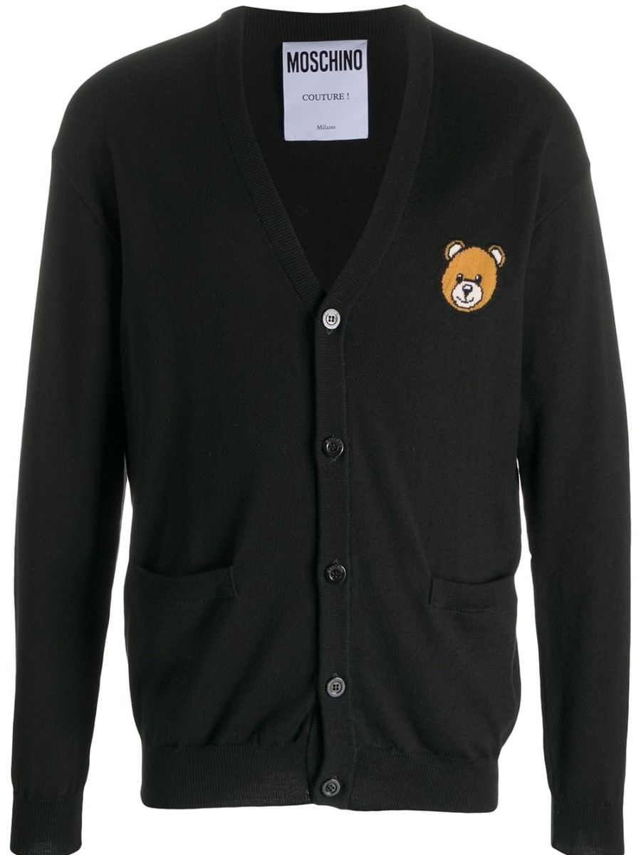 Mann Moschino | Moschino Teddybar-Cardigan Mit V-Ausschnitt Farfetch