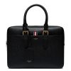 Mann Thom Browne | Thom Browne Business-Tasche Mit Schwarzem Kieselmuster Farfetch