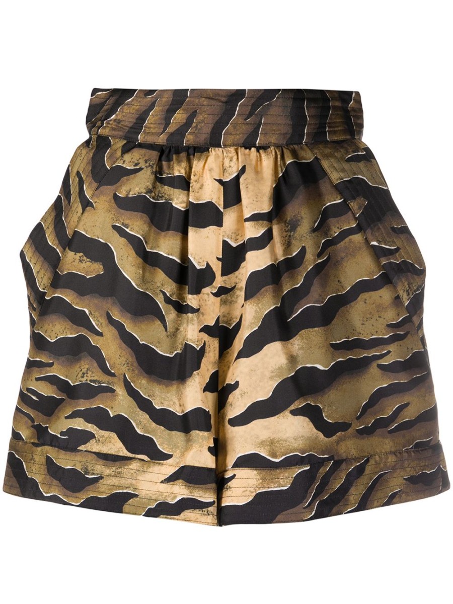 Frau Dsquared2 | Dsquared2 Shorts Mit Tigerstreifen Farfetch