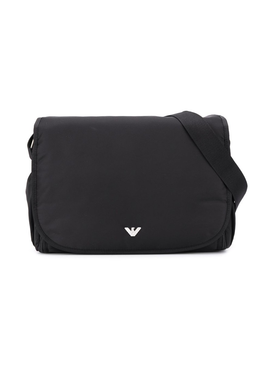 Kinder Emporio Armani Kids | Emporio Armani Kids Wickeltasche Mit Logo-Schild Farfetch