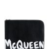 Mann Alexander McQueen | Dokumentenhalter Mit Logo-Print Von Alexander Mcqueen Farfetch