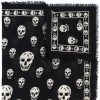 Frau Alexander McQueen | Alexander Mcqueen Schal Mit Totenkopf-Print Farfetch