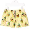 Kinder MC2 Saint Barth Kids | Gestreifte Badeshorts Mit Avocado-Print Von Mc2 Saint Barth Fur Kinder - Farfetch