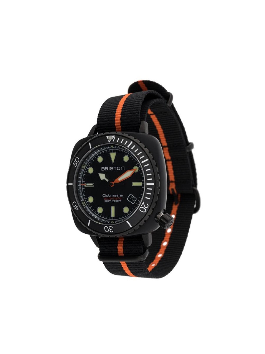 Mann Briston Watches | Briston Uhren Clubmaster Diver Pro 44 Mm Farfetch