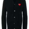 Mann Comme Des Garçons Play | Comme Des Garcons Play-Cardigan Mit Besticktem Herz Farfetch