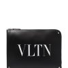 Mann Valentino Garavani | Valentino Garavani Vltn Logo Ledertasche - Farfetch