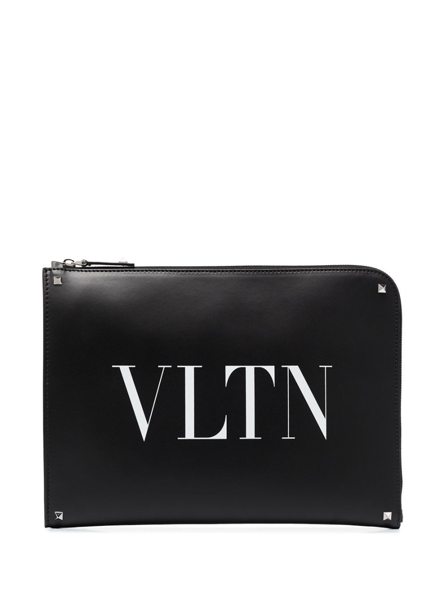 Mann Valentino Garavani | Valentino Garavani Vltn Logo Ledertasche - Farfetch