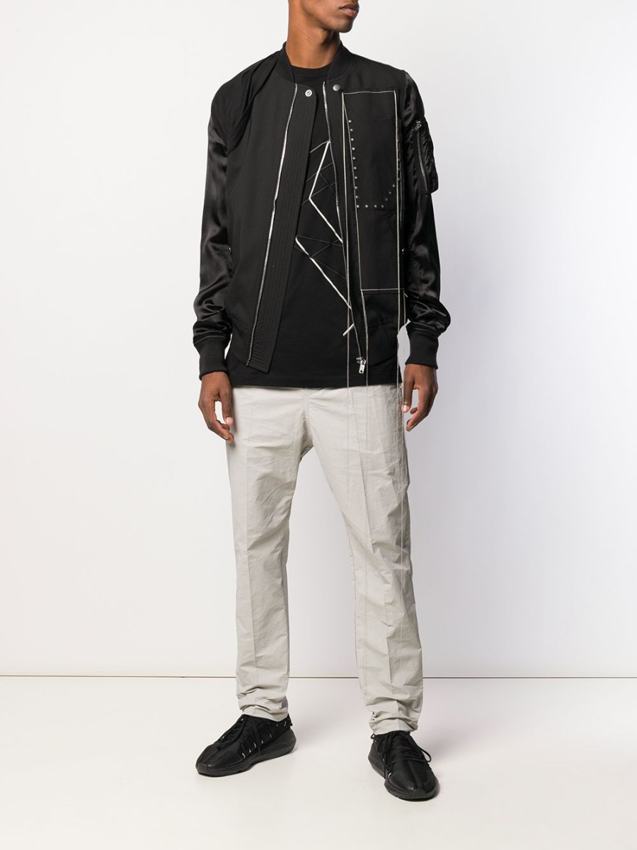 Mann Rick Owens | Rick Owens Bomberjacke Mit Nahtdetail Farfetch