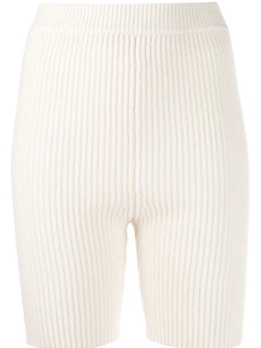 Frau Cashmere In Love | Cashmere In Love Mira Gestrickte Biker-Shorts Farfetch