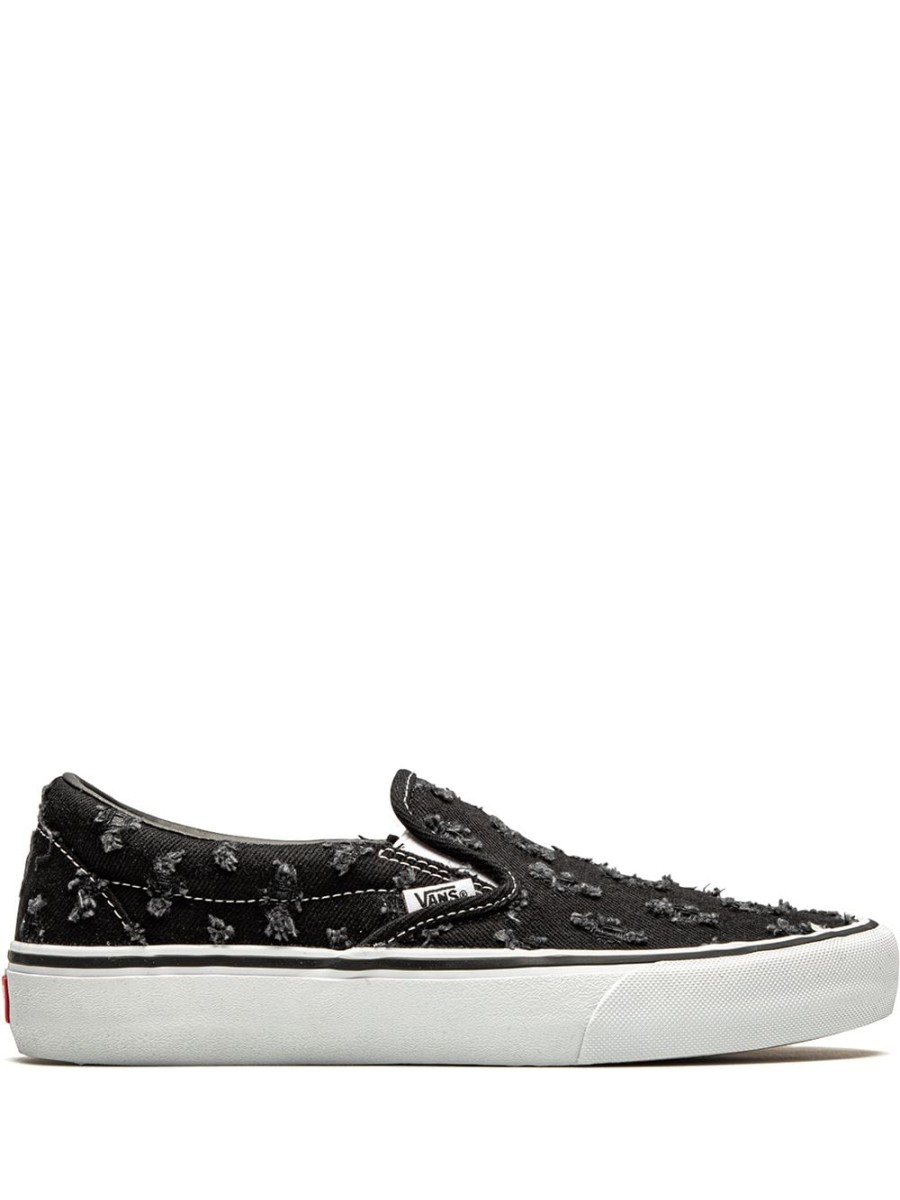 Mann Vans | Vans X Supreme Slip-On Pro „Black Hole Punch Denim" Sneakers Farfetch