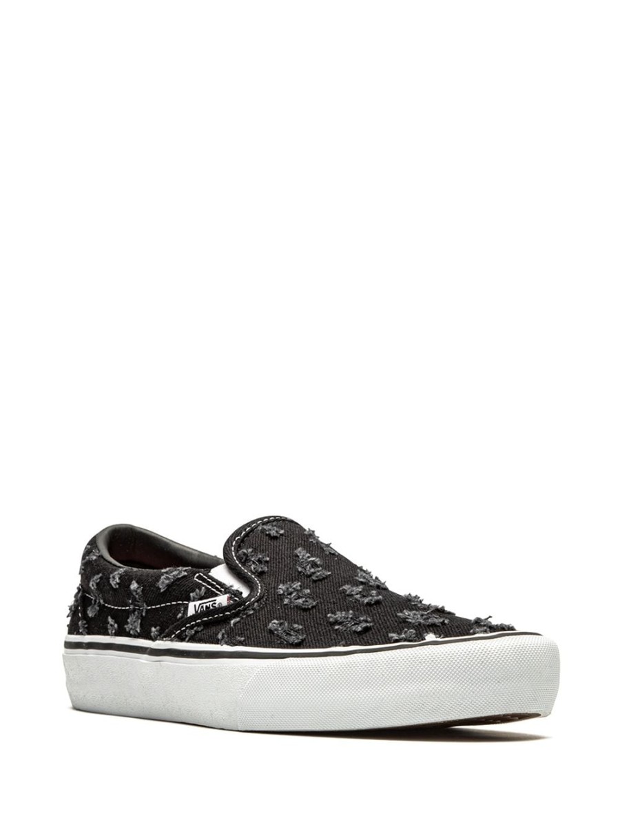 Mann Vans | Vans X Supreme Slip-On Pro „Black Hole Punch Denim" Sneakers Farfetch