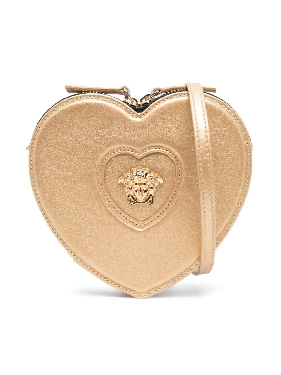 Kinder Versace Kids | Versace Kids Heart-Cut Medusa Head Bag - Farfetch