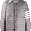 Mann Thom Browne | Thom Browne 4-Bar Down Fill Hemdjacke Farfetch