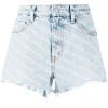 Frau Alexander Wang | Alexander Wang Bite Jeansshorts Mit Hohem Bund - Farfetch