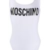 Frau Moschino | Moschino-Badeanzug Mit Logo-Print Farfetch