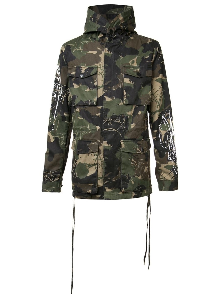 Mann Haculla | Haculla-Mantel Mit Camouflage-Print Farfetch