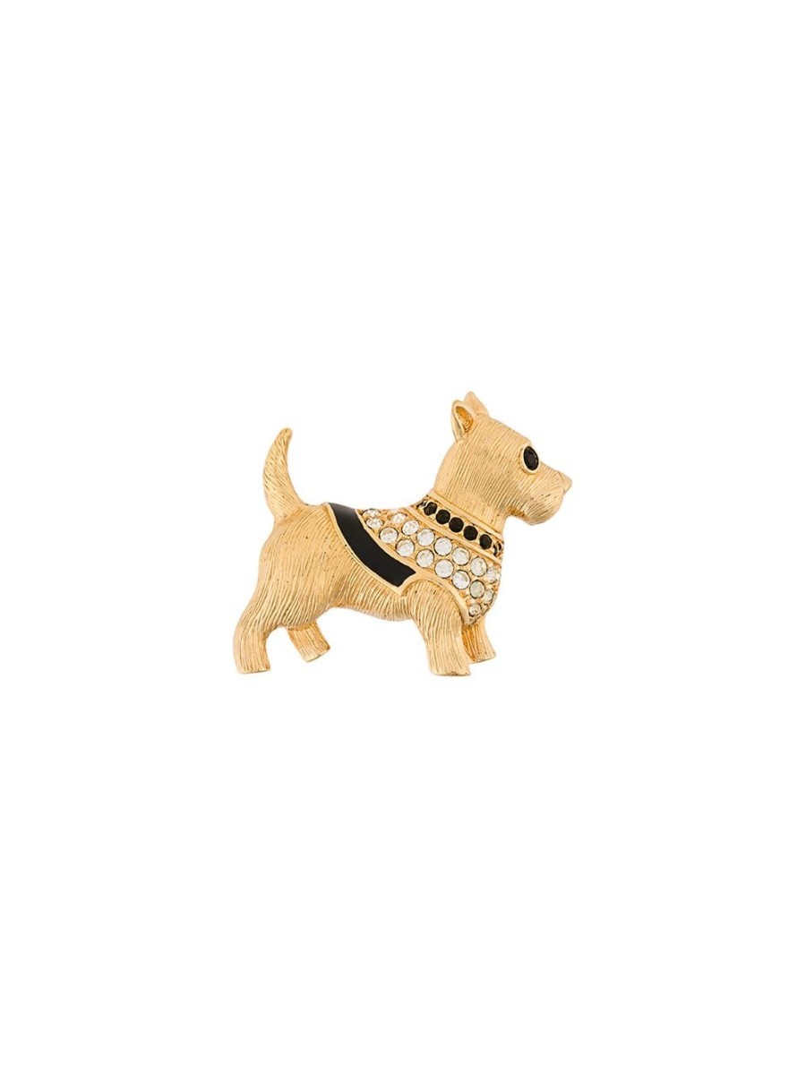 Frau Susan Caplan Vintage | Susan Caplan Vintage Swarovski Hundebrosche Farfetch