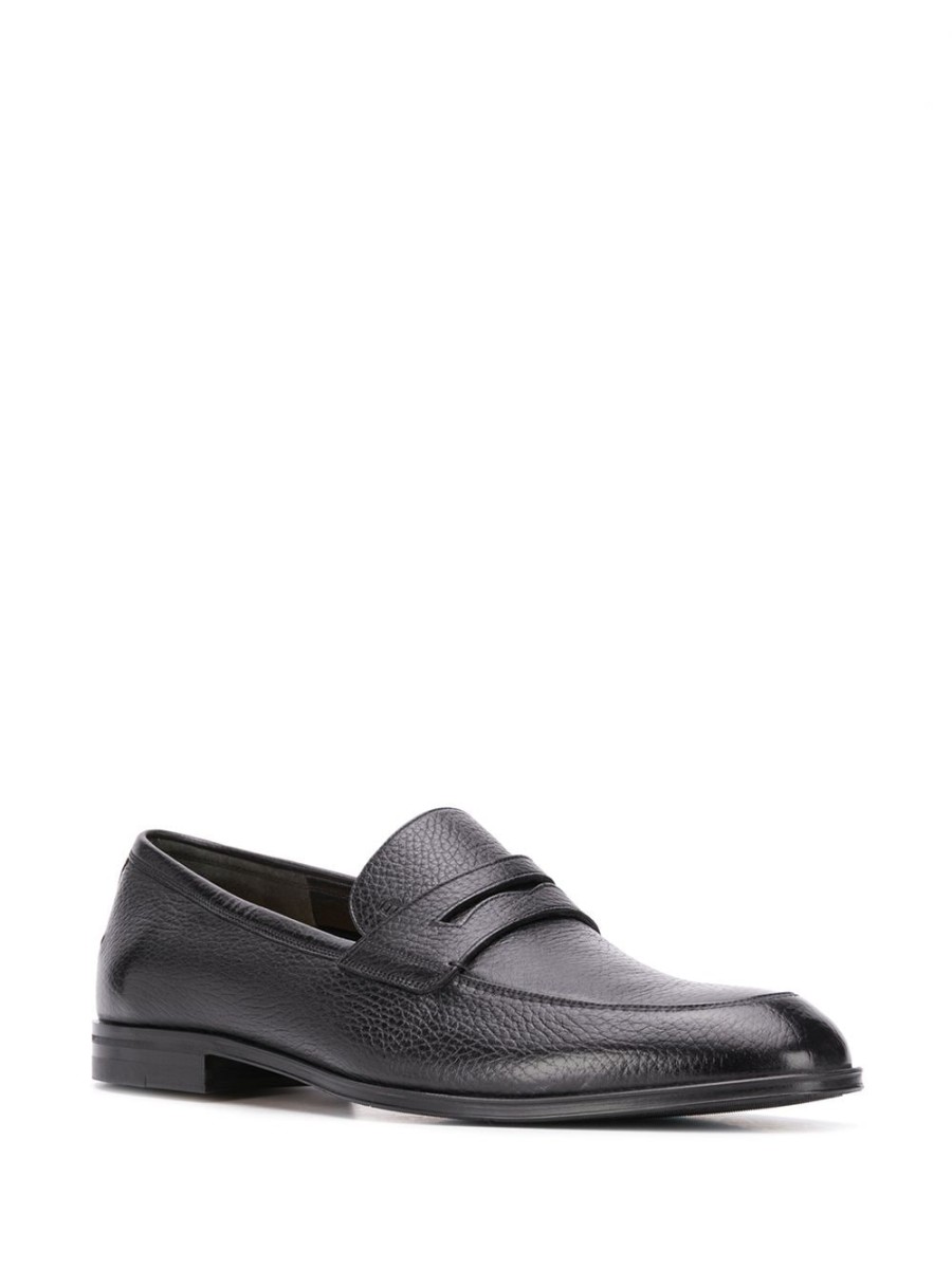 Mann Bally | Bally Webb Penny Loafers Mit Genarbtem Effekt - Farfetch